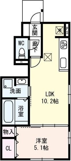 ウィステリアの物件間取画像