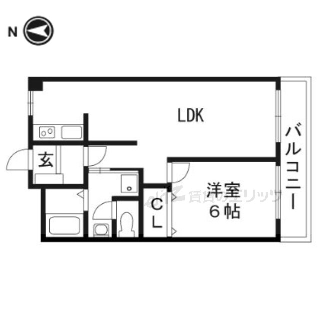 パークハイツミシマの物件間取画像