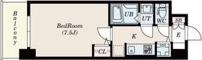 S-RESIDENCE江坂Eminenceの物件間取画像