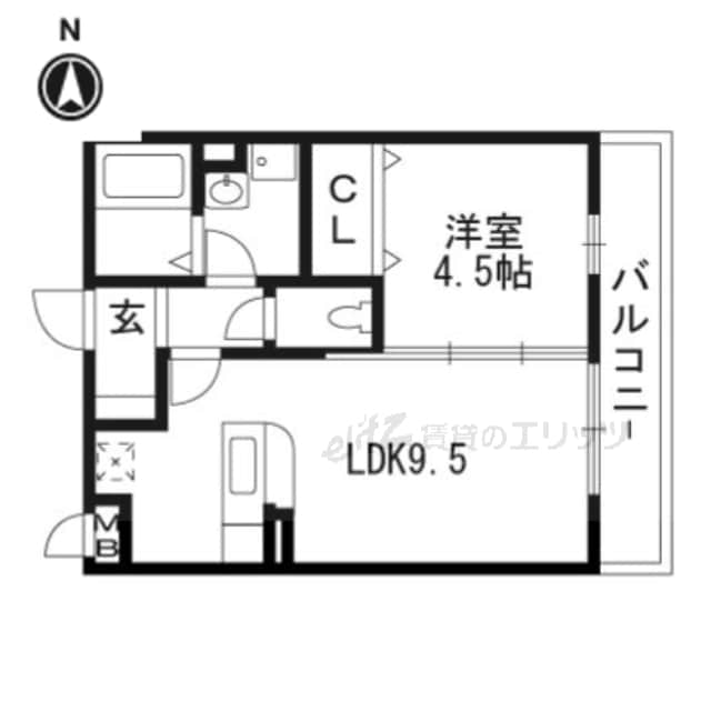 ルージュブリエの物件間取画像