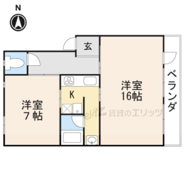 新川ビルの物件間取画像