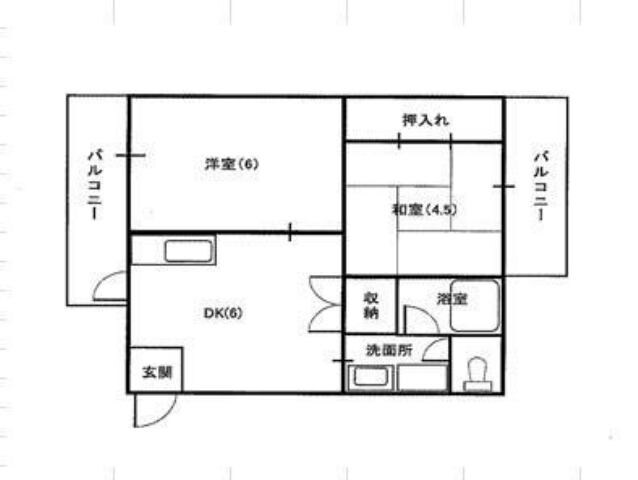 ハイツ丸栄の物件間取画像