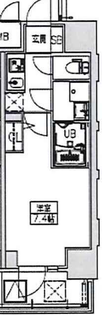 S-RESIDENCE千里丘の物件間取画像