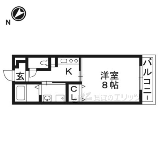 ネクスプロス千里丘の物件間取画像