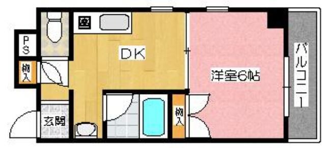 メゾンダイコー舟木の物件間取画像