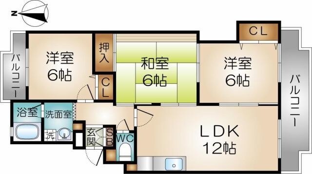 シャロームＤの物件内観写真