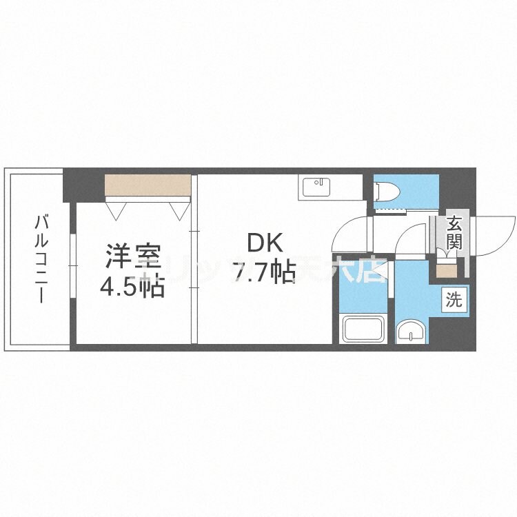 ＭＳＲ新大阪南の物件間取画像