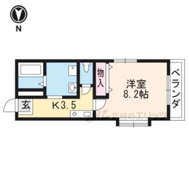 ＡＫＡＲＥＮＧＡの物件間取画像