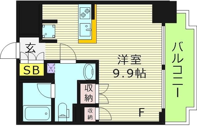 セイワパレス京橋コルティーレの物件間取画像