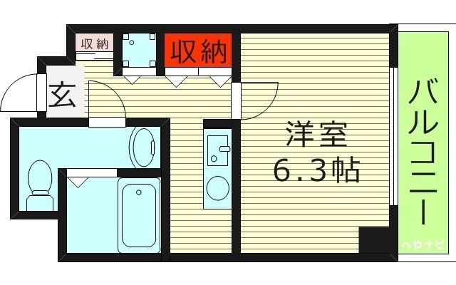 レクシア京橋の物件間取画像