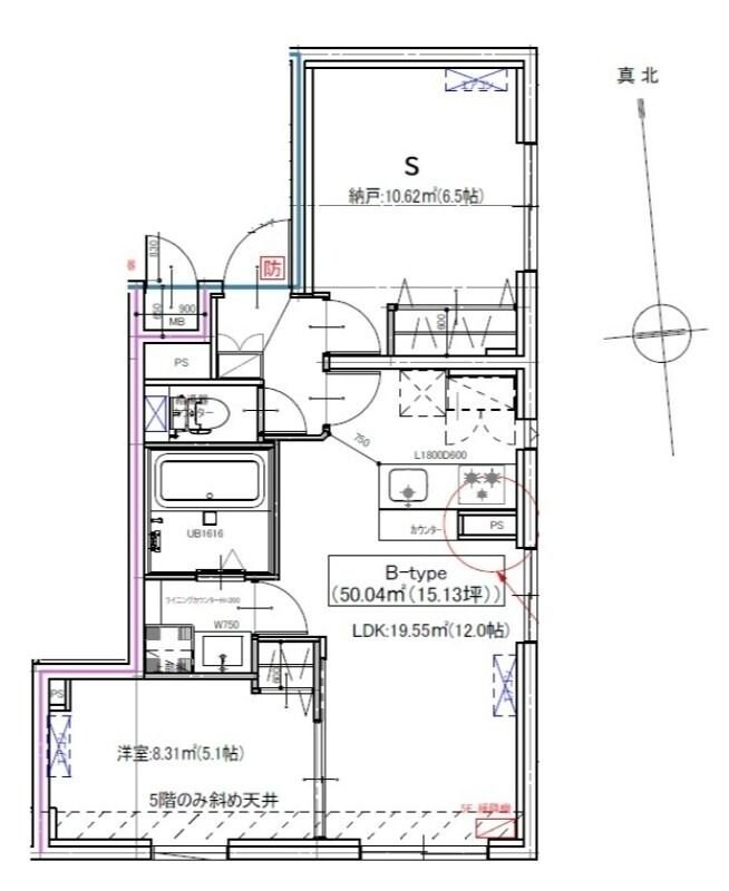 CREAL上野の物件間取画像