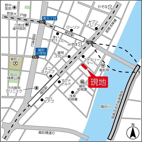 ライトテラス蔵前の物件内観写真