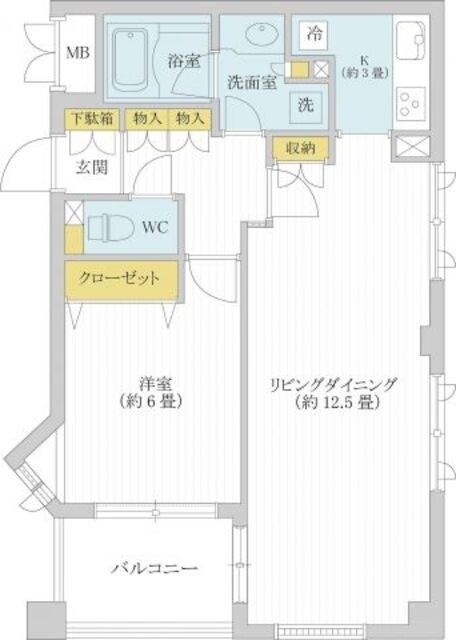 AZ小石川（アズ小石川）の物件間取画像