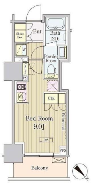 パークアクシス御茶ノ水の物件間取画像