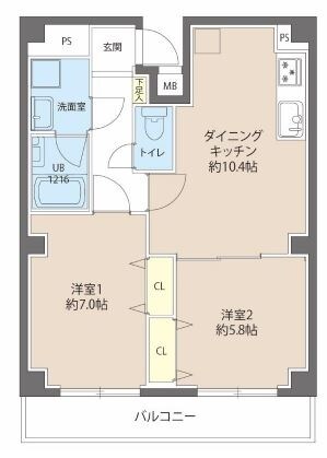 レオーネ秋葉原の物件間取画像