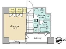 OZIO大手町の物件間取画像