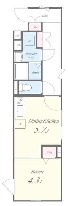 FLレジデンス新宿IIIの物件内観写真