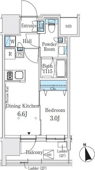 J.GRAN Court 浅草の物件間取画像