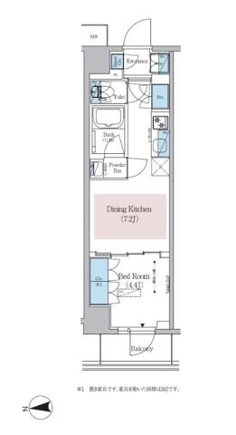 アーバネックス新御徒町駅前の物件間取画像