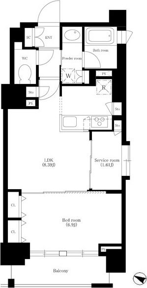 アーバネックス神保町の物件間取画像