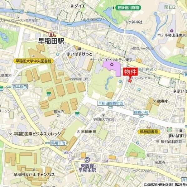 コンポジット早稲田鶴巻町の物件内観写真