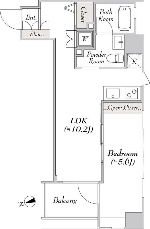 BluRock銀座イーストの物件間取画像