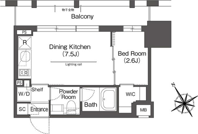 BluRock後楽園の物件間取画像