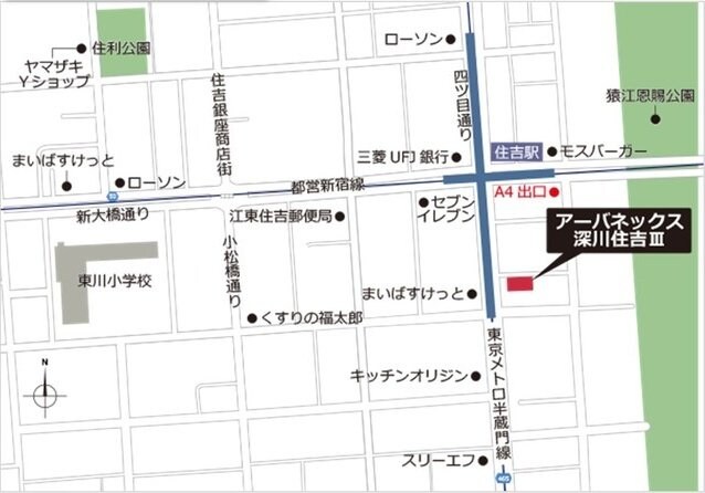 アーバネックス深川住吉IIIの物件内観写真