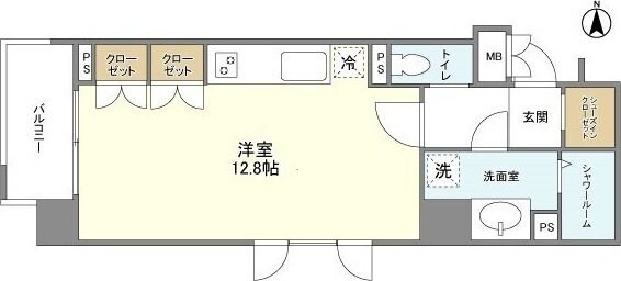 ORSUS ASAKUSAの物件間取画像
