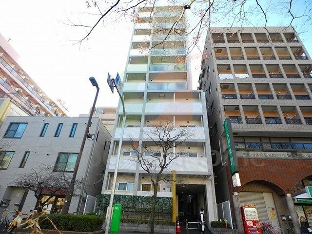 プラウドフラット早稲田の物件外観写真