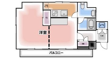 アルシュ勝どきの物件間取画像