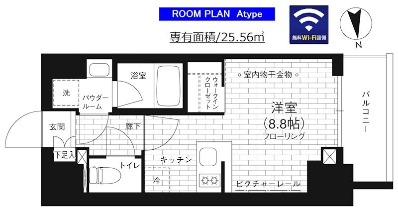 ステージファースト亀戸の物件間取画像