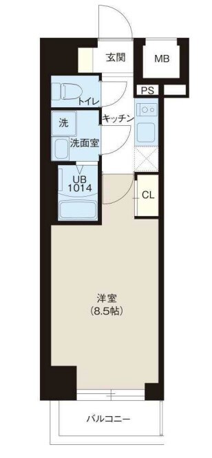 レオーネ錦糸町の物件間取画像