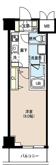 TATSUMIスカイガーデンテラス（辰巳スカイガーデンテラスの物件間取画像