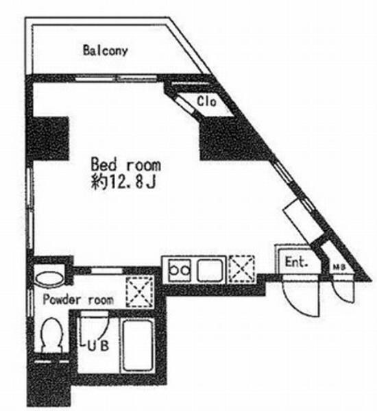 ププレMIYA八丁堀の物件間取画像