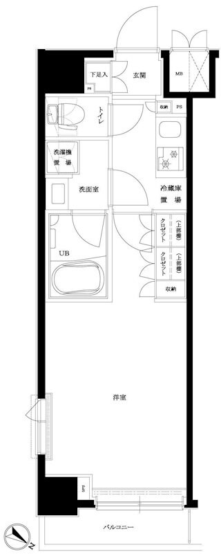 ルーブル住吉弐番館の物件間取画像