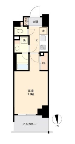 プライマル南砂の物件間取画像