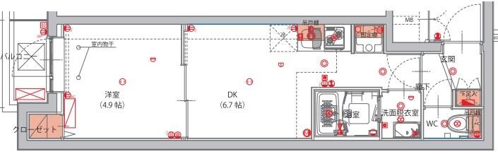 ハーモニーレジデンス東京南砂パークサイドの物件間取画像