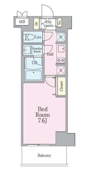 リビオメゾン南砂町の物件間取画像