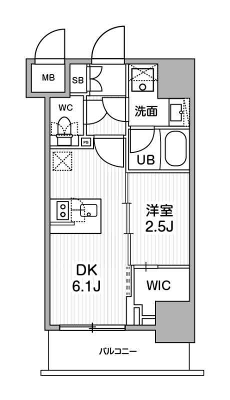 シーフォルム木場（SYFORME木場）の物件間取画像