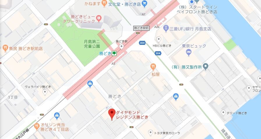 ダイヤモンドレジデンス勝どきの物件内観写真