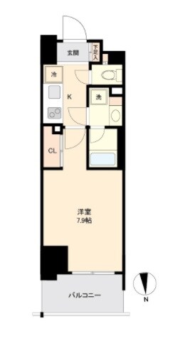 プライマル南砂の物件間取画像