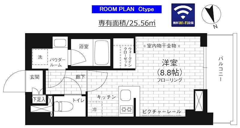 ステージファースト亀戸の物件間取画像