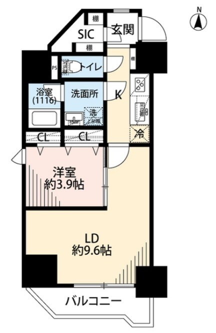 プレール・ドゥーク両国IVの物件間取画像