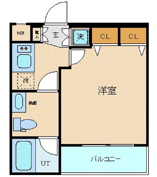 プレール・ドゥーク月島の物件間取画像