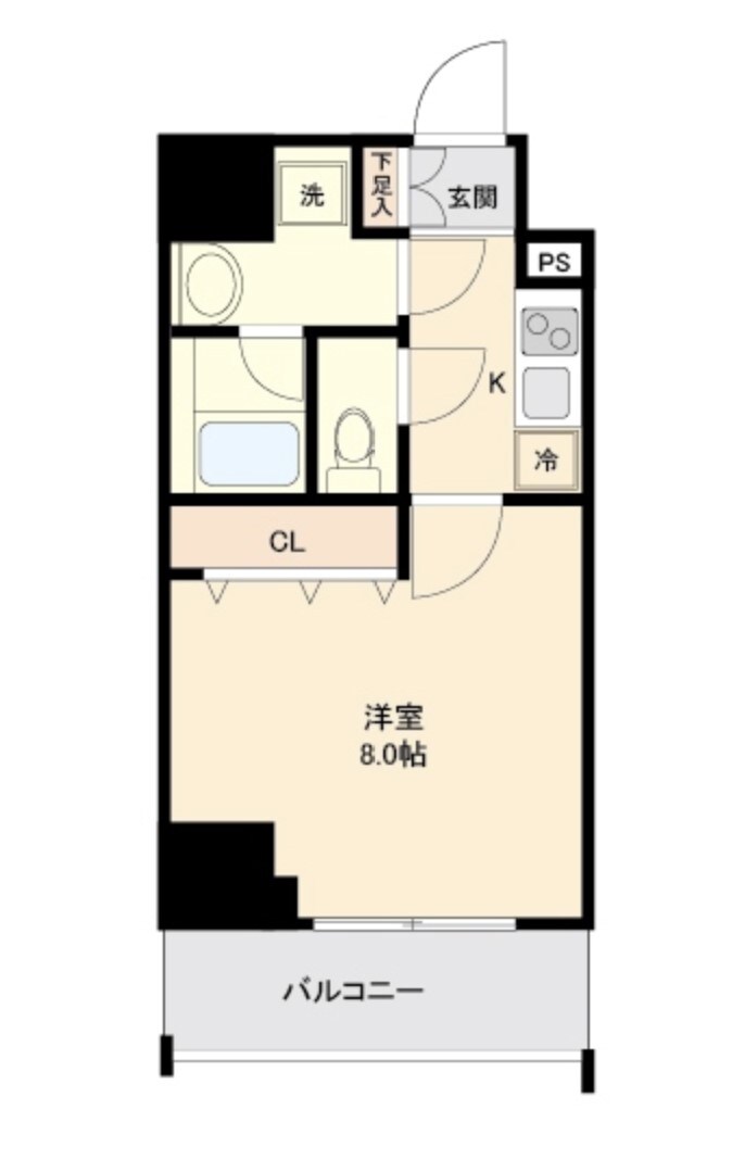 リテラス大島の物件間取画像