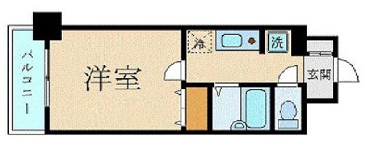 月島４丁目マンションの物件間取画像