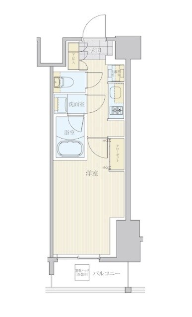 リビオメゾン南砂町の物件間取画像