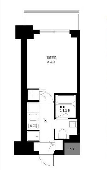 プライマル勝どきの物件間取画像