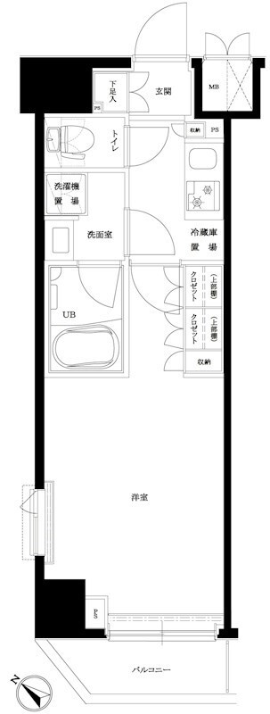 ルーブル住吉弐番館の物件間取画像